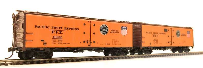 Union Pacific / Southern Pacific: Fruit Express Closed Wagons (HO)