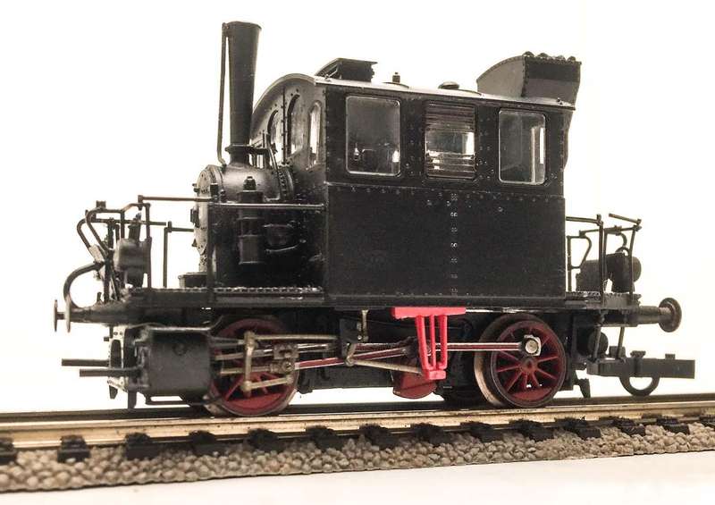 ROCO: Glaskasten Steam Loco of the Royal Bavarian State Railways (HO)