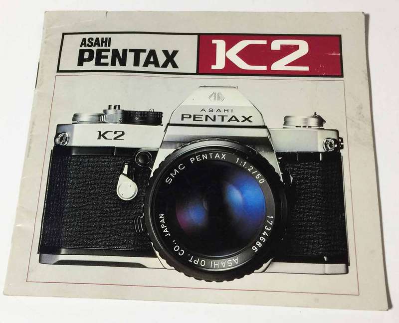 Pentax K2 Instruction Booklet