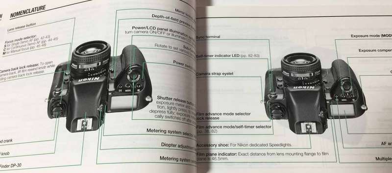 Nikon F5 Instruction Booklet
