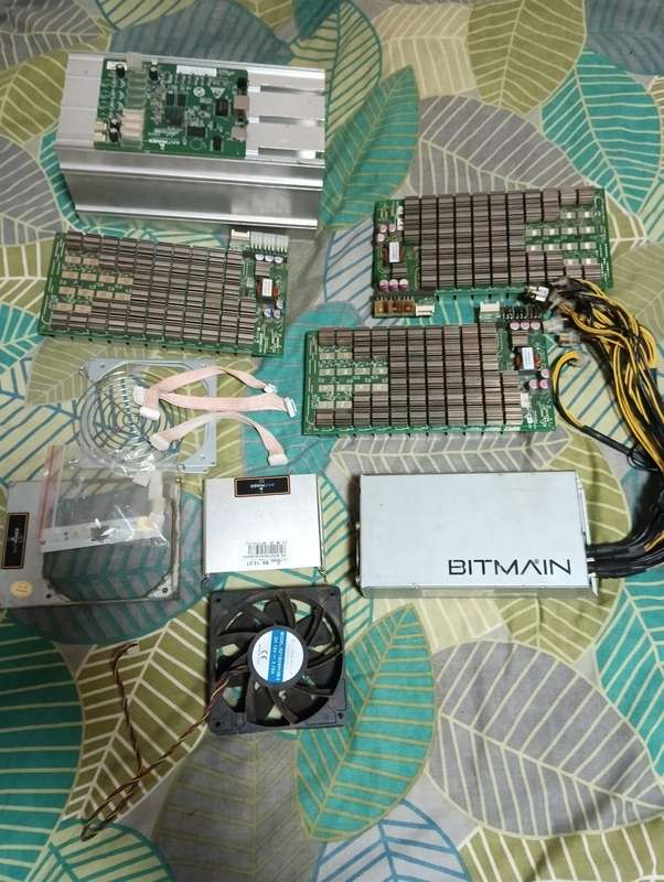 BITMAIN AntMiner S9i 14.5TH/s + PSU APW3 + Ekstra Spares
