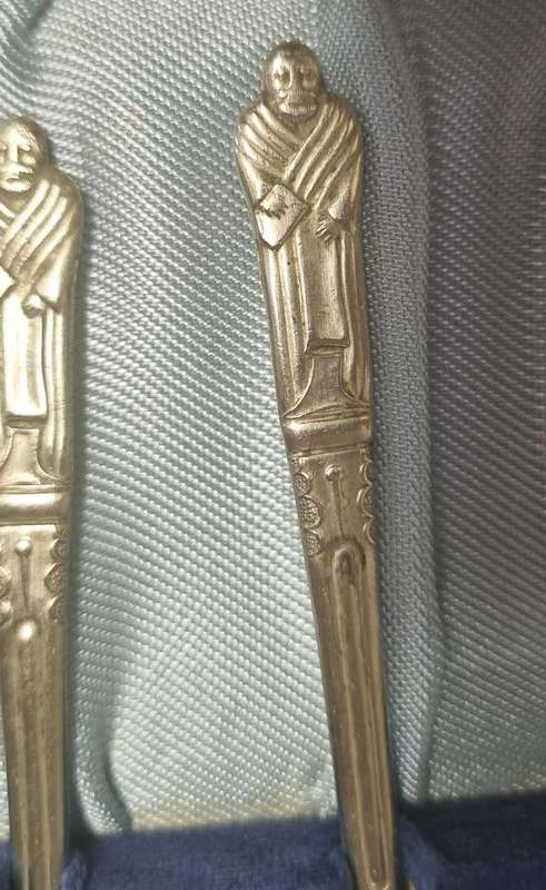 Set of Vintage Sheffield EPNS Cake/Pastry Forks