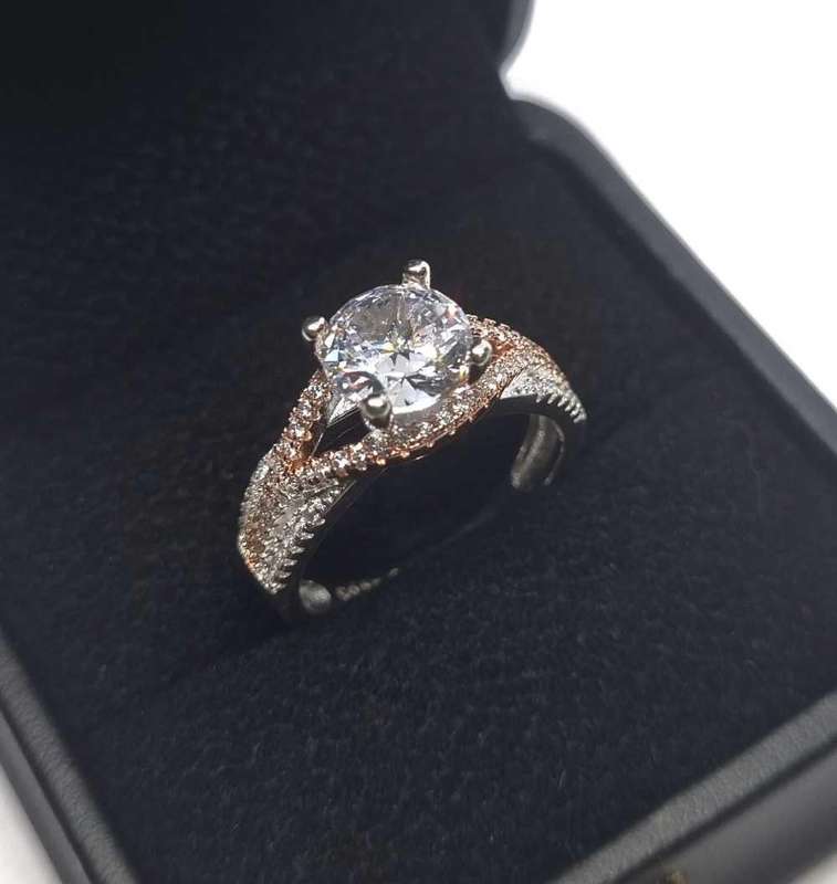 925 Silver Cubic Zirconia Ring