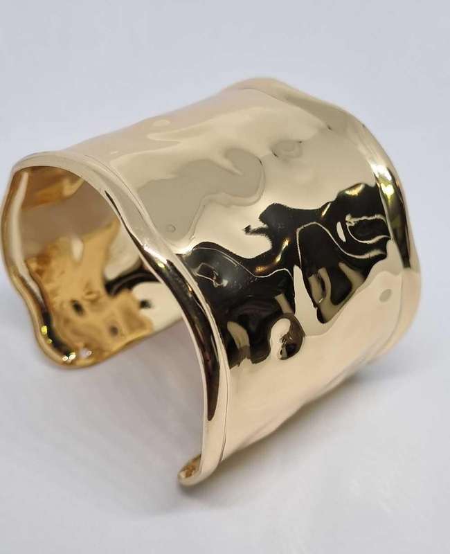 Gold plated Cuff Bracelet