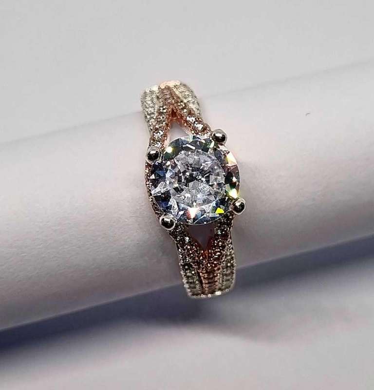 925 Silver Cubic Zirconia Ring
