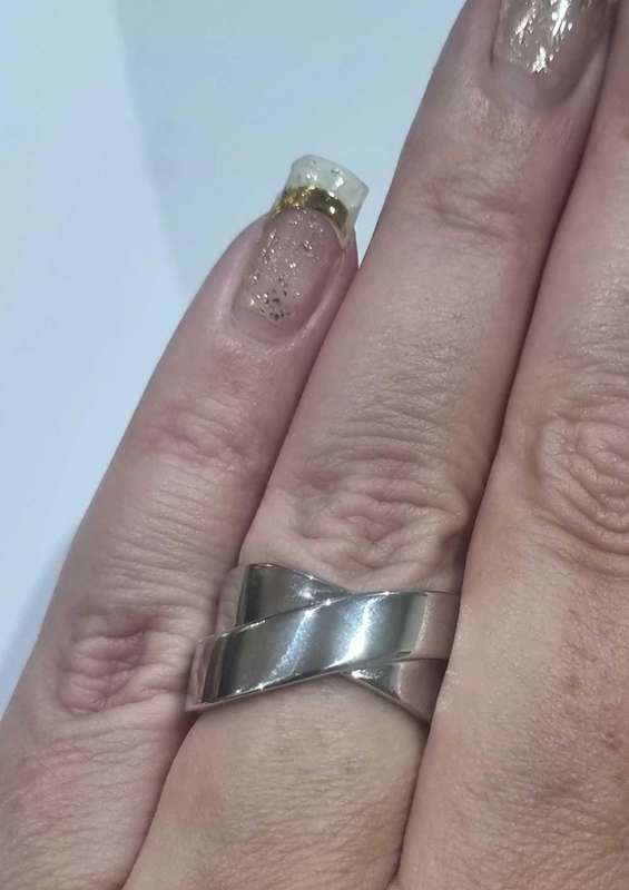 Sterling Silver Nouvelle Style Ring