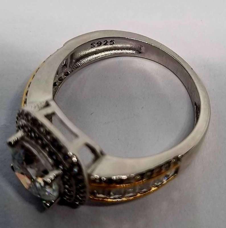 925 Silver Cubic Zirconia Ring