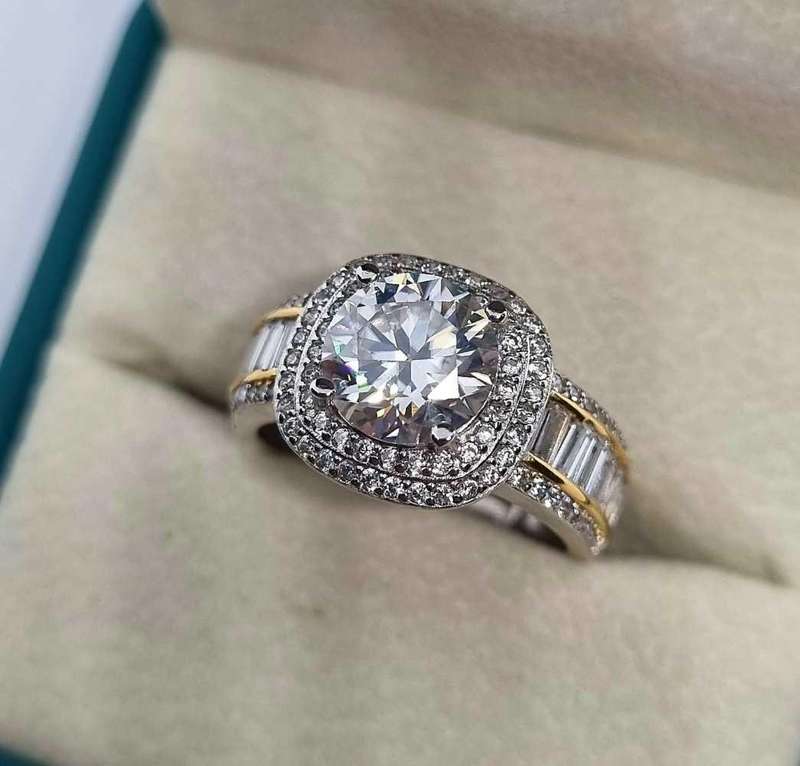 925 Silver Cubic Zirconia Ring