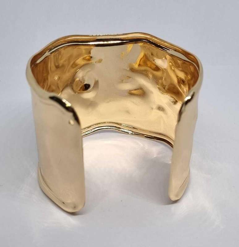 Gold plated Cuff Bracelet