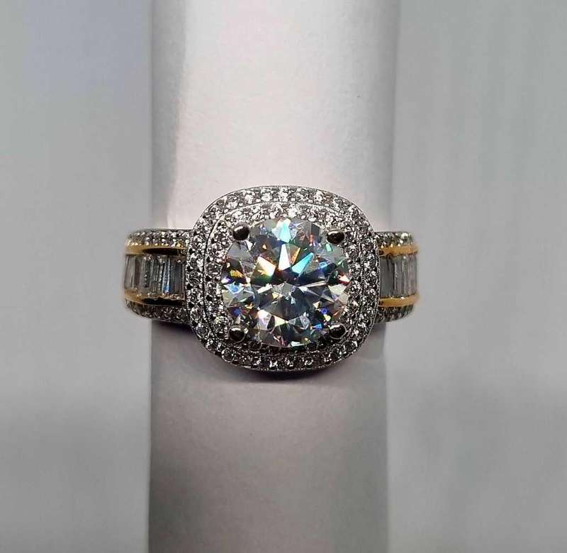 925 Silver Cubic Zirconia Ring