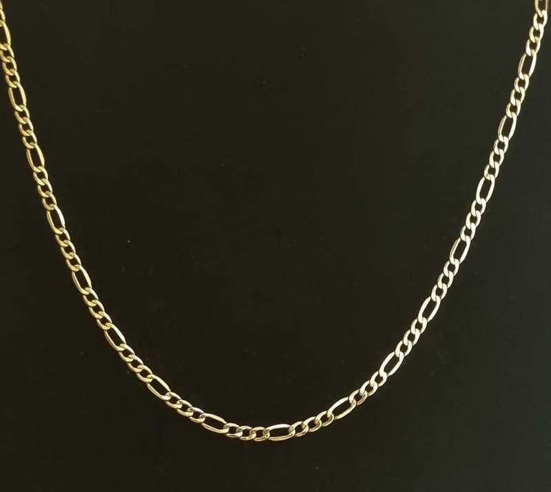 9ct Yellow Gold Figaro Chain