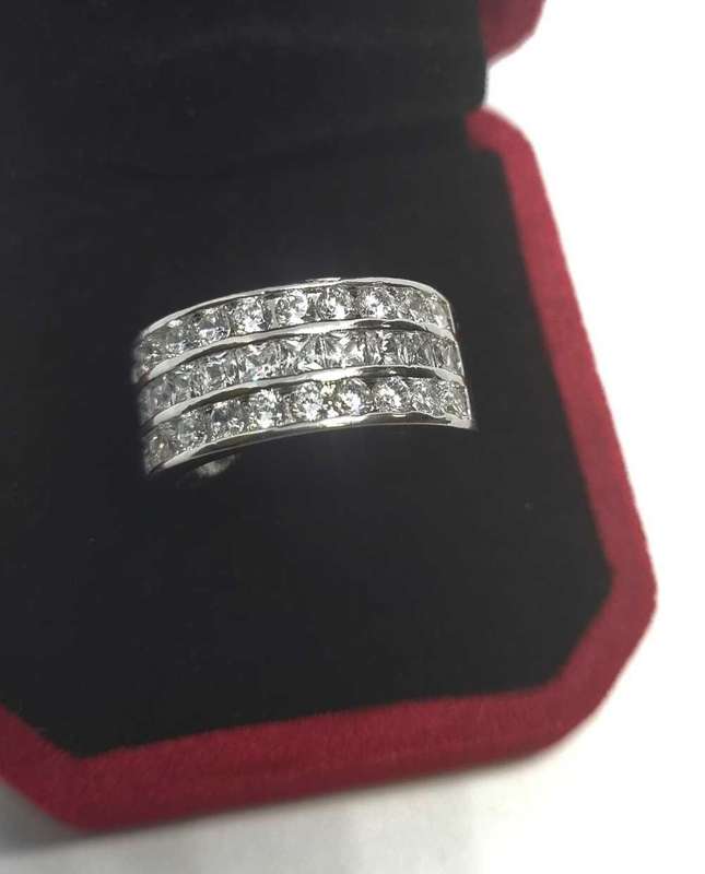 925 Silver Cubic Zirconia Ring