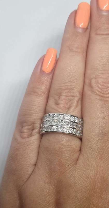 925 Silver Cubic Zirconia Ring