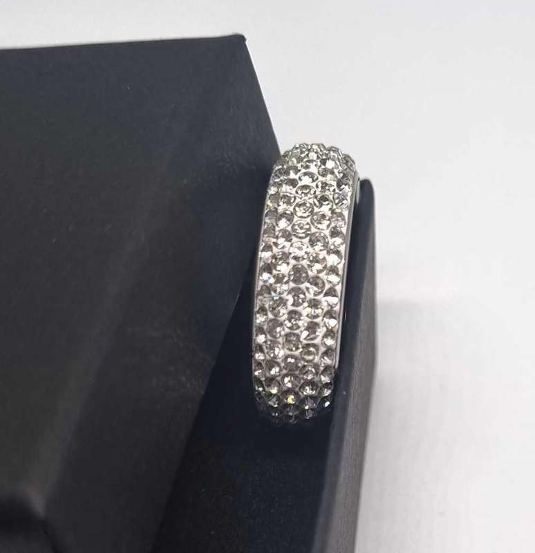 Titanium Cubic Zirconia Ring