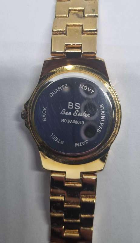 Bee Sister Cubic Zirconia Chorograph Ladies Fashion Watch