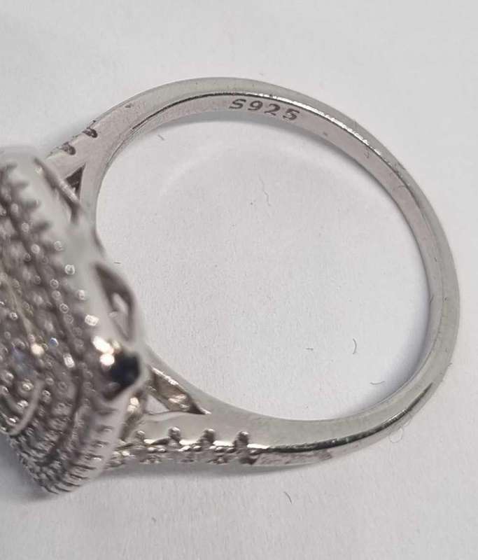 925 Silver Cubic Zirconia Ring