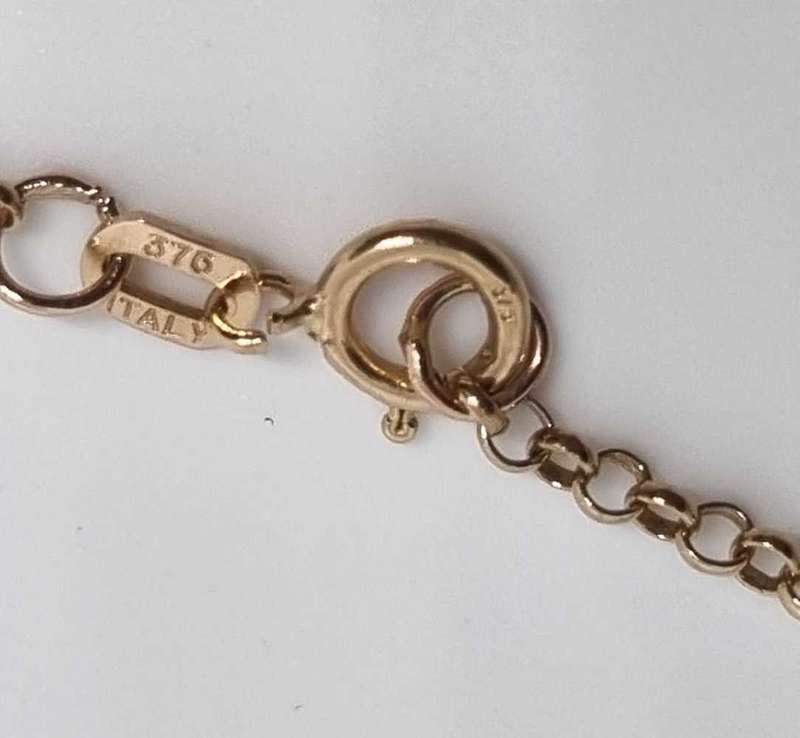 9ct Yellow Gold Rolo Chain