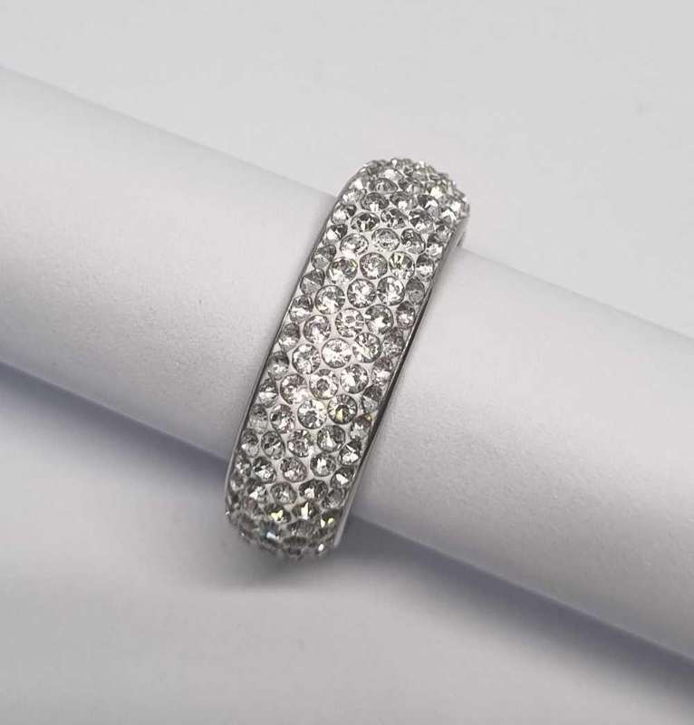 Titanium Cubic Zirconia Ring