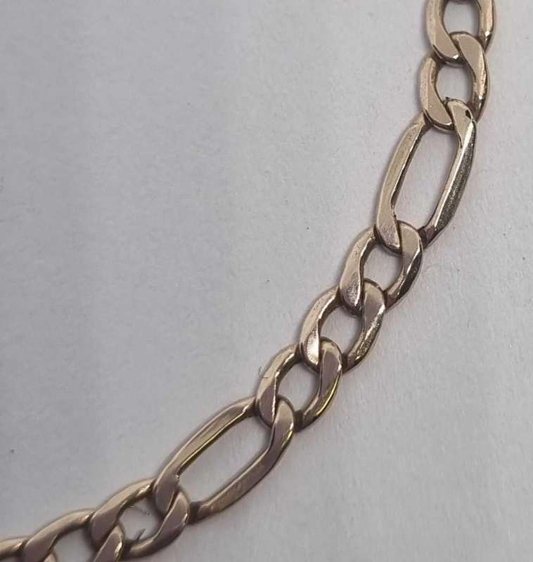 9ct Yellow Gold Figaro Chain