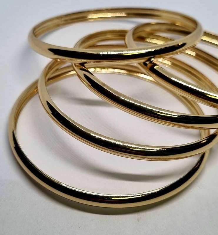 Gold plated Bangles