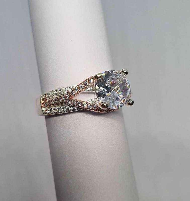 925 Silver Cubic Zirconia Ring