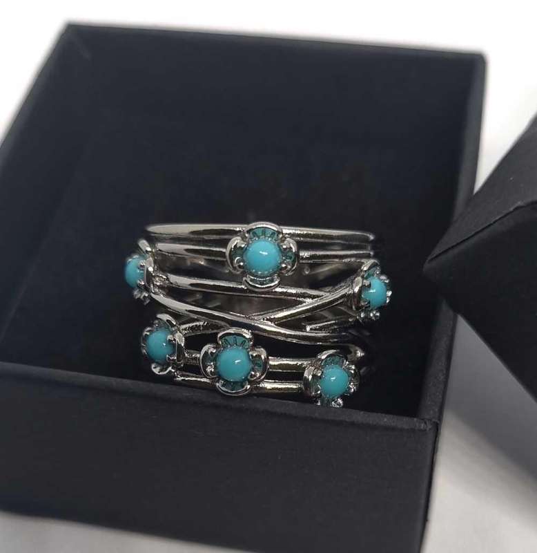 Platinum plated Copper Ring