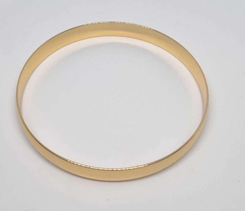 24ct Yellow Gold plated Bangle