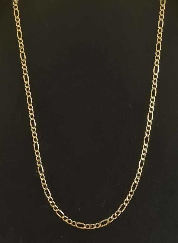 9ct Yellow Gold Figaro Chain