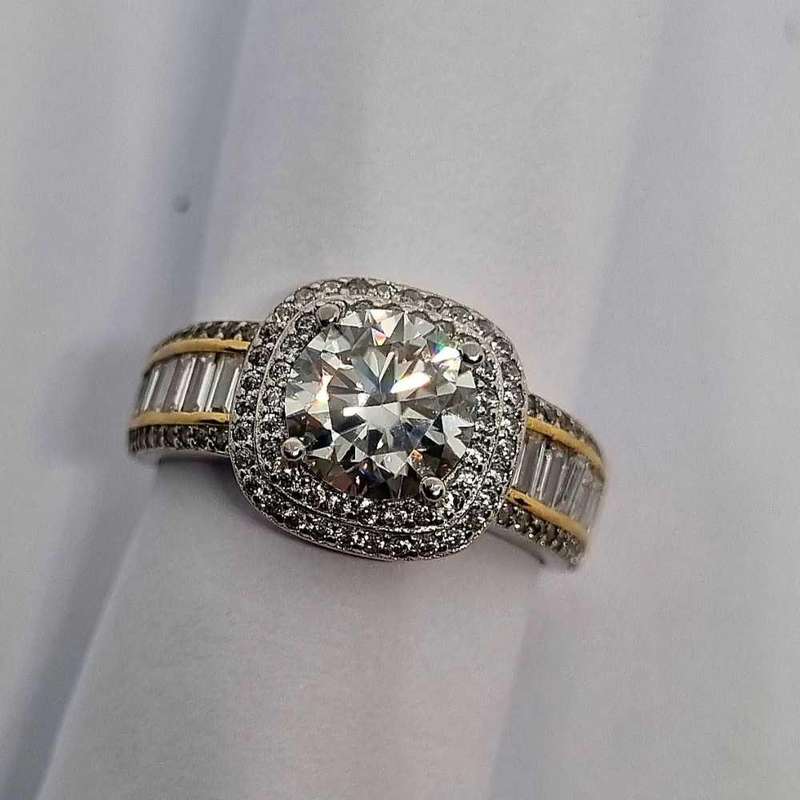 925 Silver Cubic Zirconia Ring