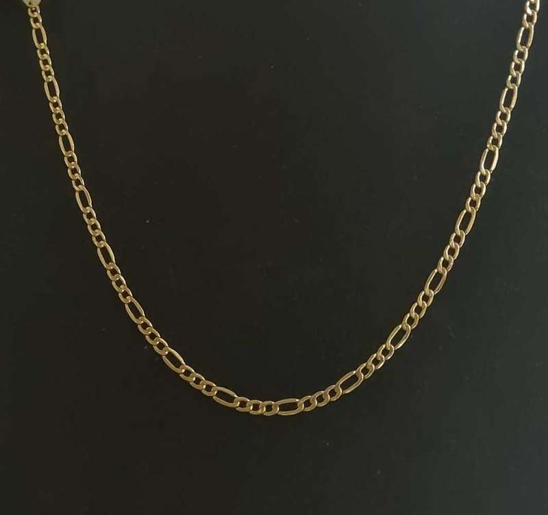 9ct Yellow Gold Figaro Chain