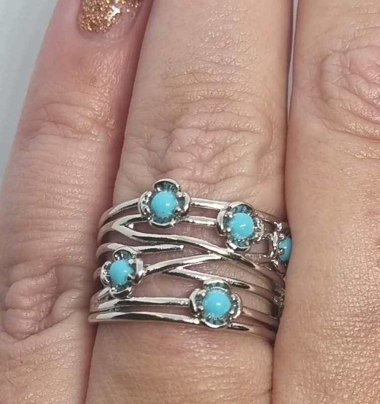 Platinum plated Copper Ring