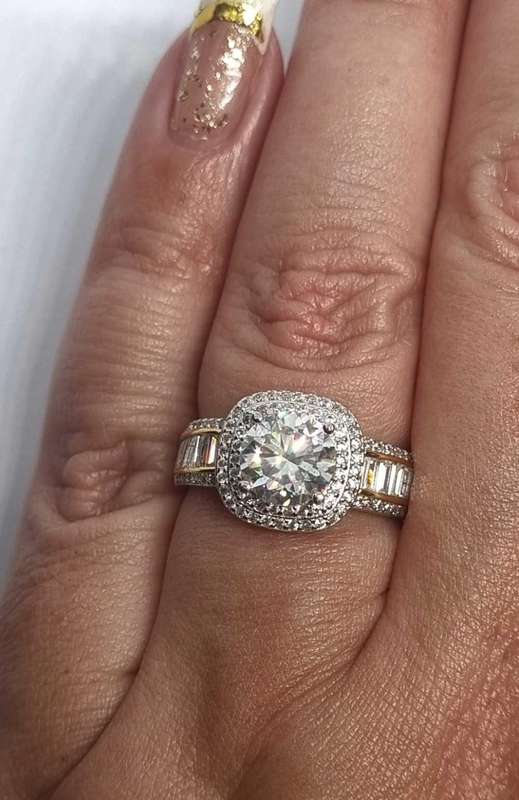 925 Silver Cubic Zirconia Ring