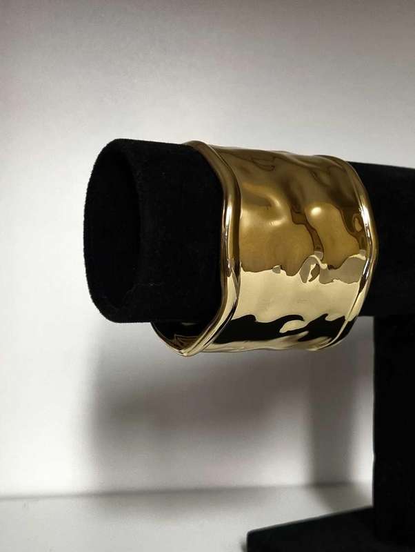 Gold plated Cuff Bracelet