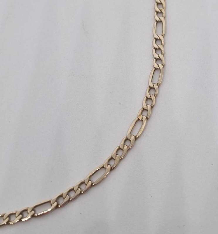 9ct Yellow Gold Figaro Chain