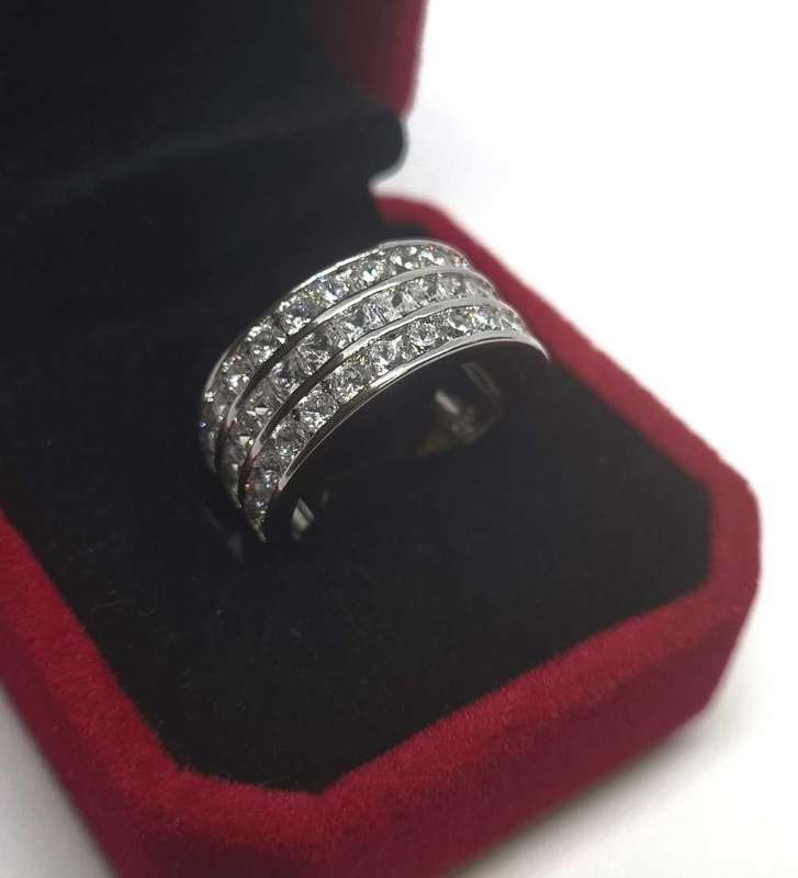 925 Silver Cubic Zirconia Ring