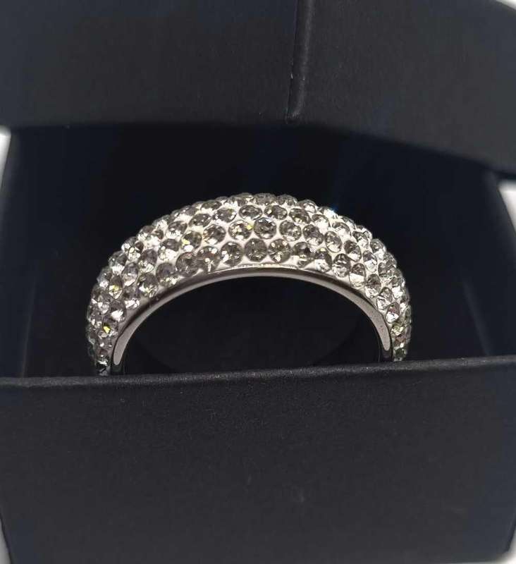 Titanium Cubic Zirconia Ring