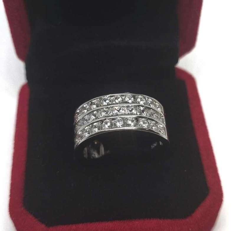 925 Silver Cubic Zirconia Ring
