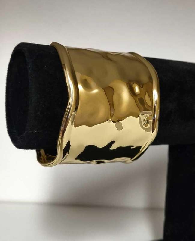 Gold plated Cuff Bracelet