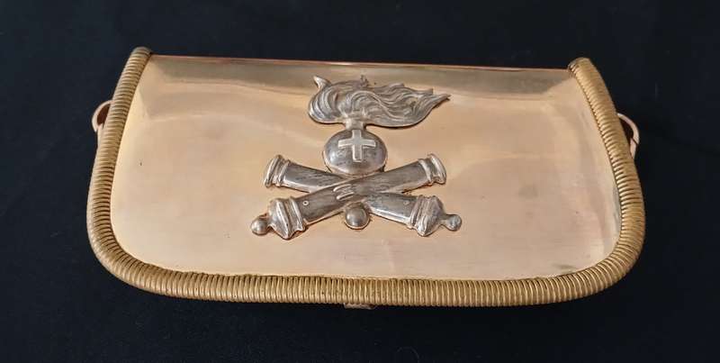 WW2 ITALY ----- Bandolier With Case for Artillery High Uniform Of The Royal Italian Army & Sash