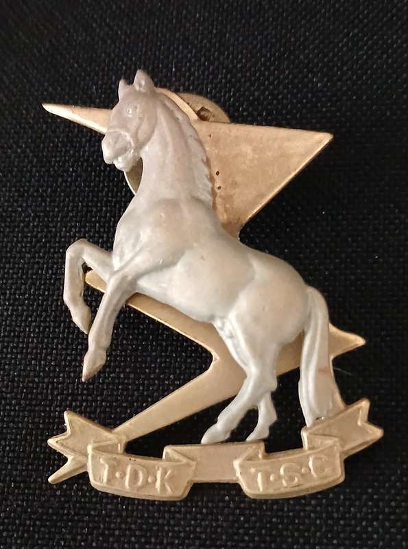 SADF TDK/TSC COLLAR BADGE                          L39