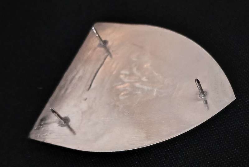 SWA SECTOR 10 TRAINING UNIT SHOULDER FLASH   ( SILVER )       ( SCARCE )    L40