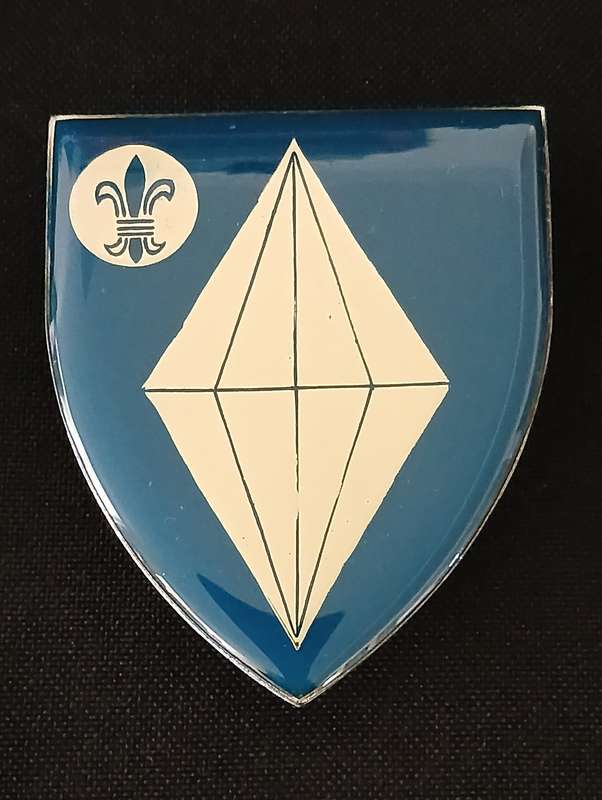 SADF KIMBERLY COMMANDO SHOULDER FLASH      ( ONE PIN REPAIRED )                   L44