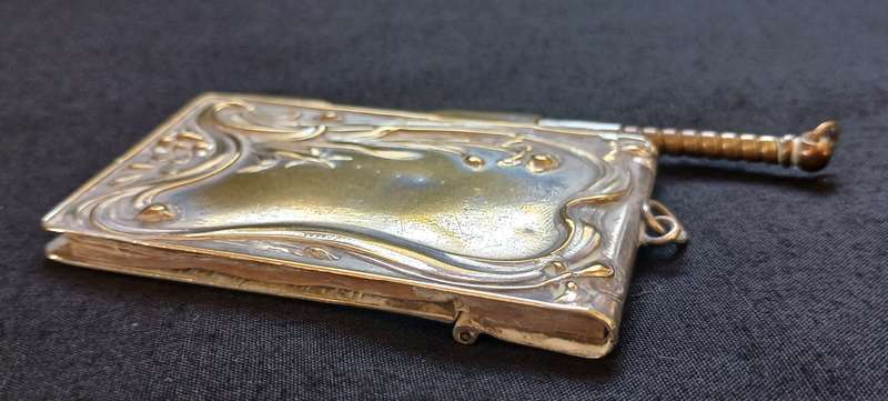 Antique  German  " DOM ZU KOLN " Note Book And Pencil   "" STUNNING "