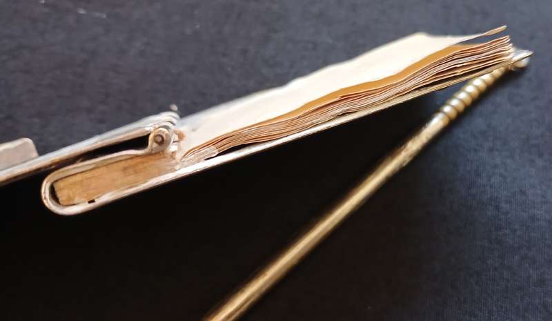 Antique  German  " DOM ZU KOLN " Note Book And Pencil   "" STUNNING "