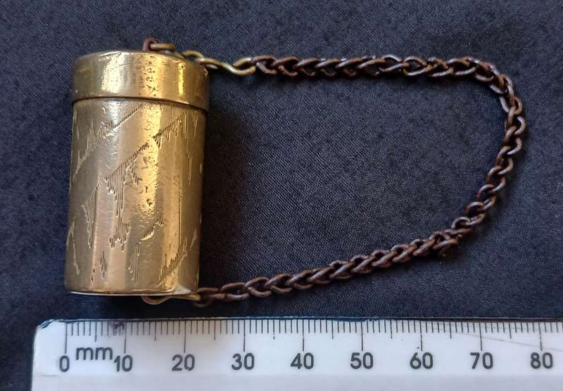 Miniature Tinder Box / Tonteldoos   """ STUNNING CONDITION """ For USERNAME    JanBuy7447