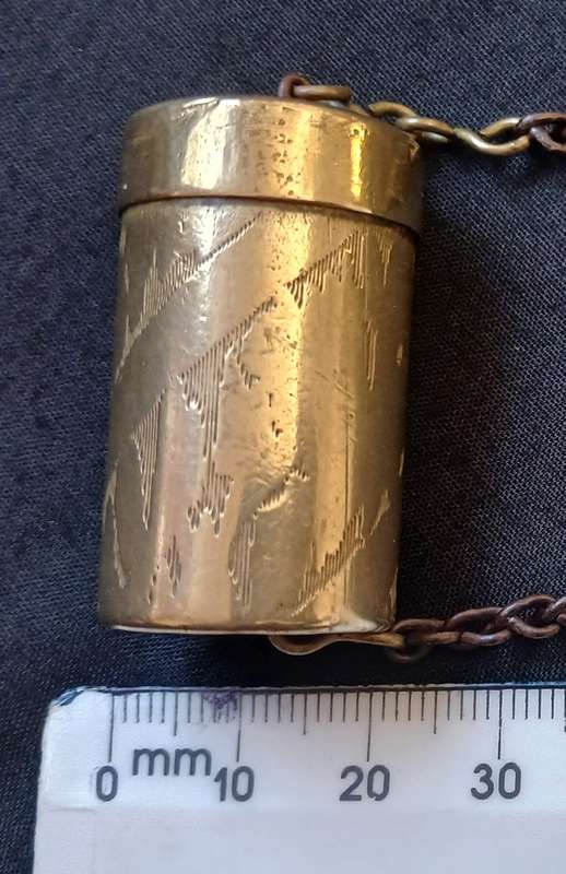 Miniature Tinder Box / Tonteldoos   """ STUNNING CONDITION """ For USERNAME    JanBuy7447