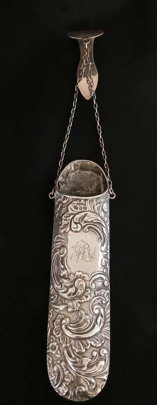 Hallmarked Sterling Silver Spectacle Case BIRMINGHAM 1899 --- HALLMARKED SEE PHOTO'S