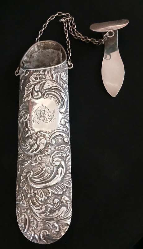 Hallmarked Sterling Silver Spectacle Case BIRMINGHAM 1899 --- HALLMARKED SEE PHOTO'S