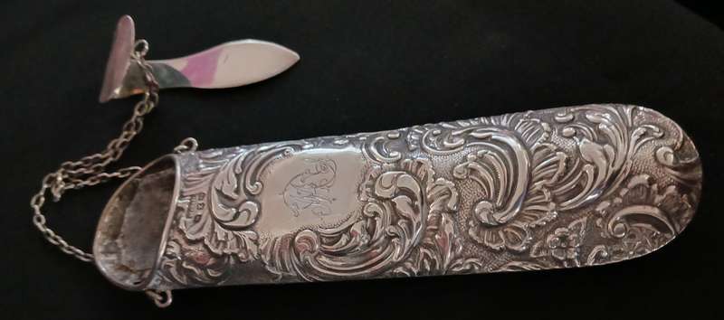 Hallmarked Sterling Silver Spectacle Case BIRMINGHAM 1899 --- HALLMARKED SEE PHOTO'S