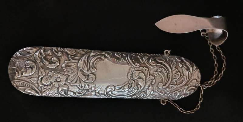 Hallmarked Sterling Silver Spectacle Case BIRMINGHAM 1899 --- HALLMARKED SEE PHOTO'S